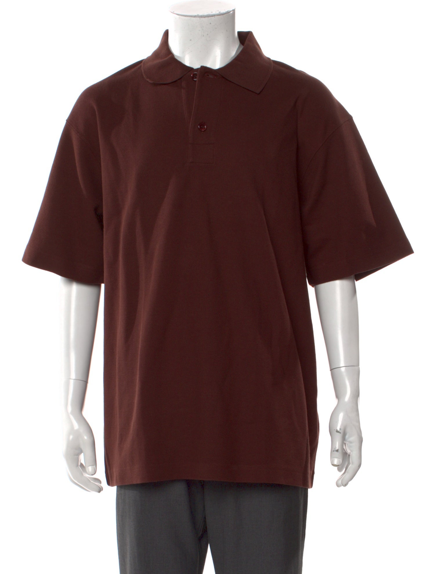 Burberry Crew Neck Short Sleeve Polo Shirt