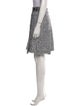 Burberry Tweed Pattern Knee-Length Skirt