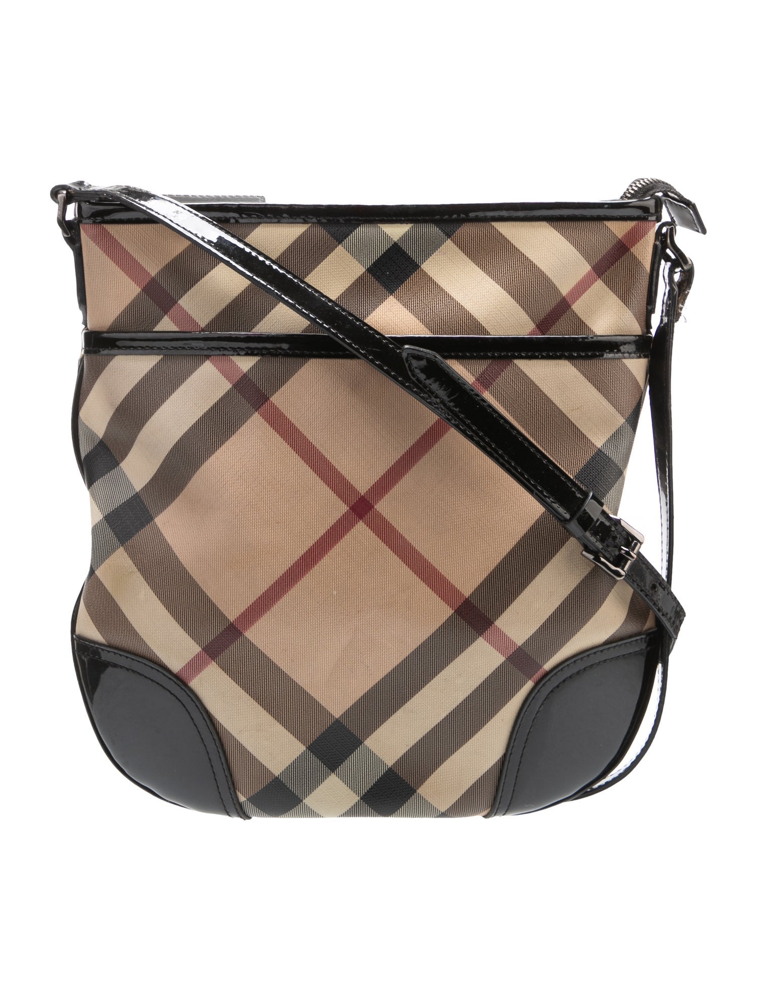 Burberry Super Nova Check Messenger Bag
