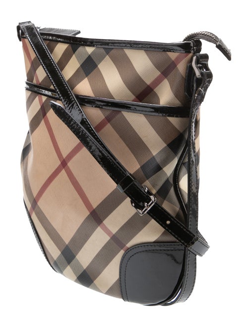 Burberry Super Nova Check Messenger Bag