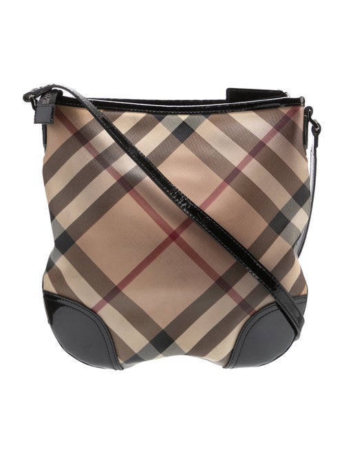 Burberry Super Nova Check Messenger Bag