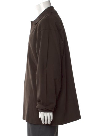 Burberry Crew Neck Long Sleeve Polo Shirt