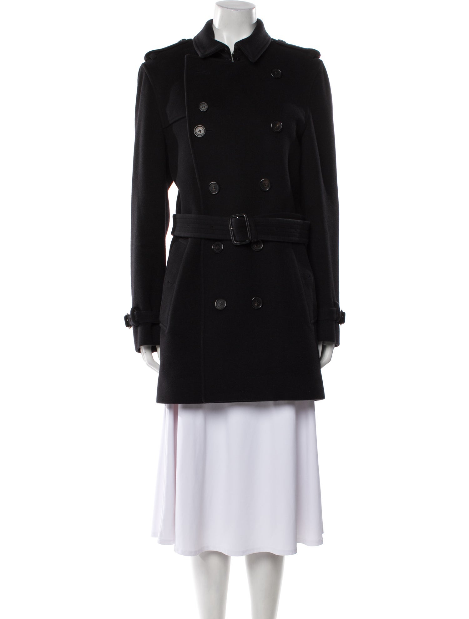 Burberry Virgin Wool Peacoat