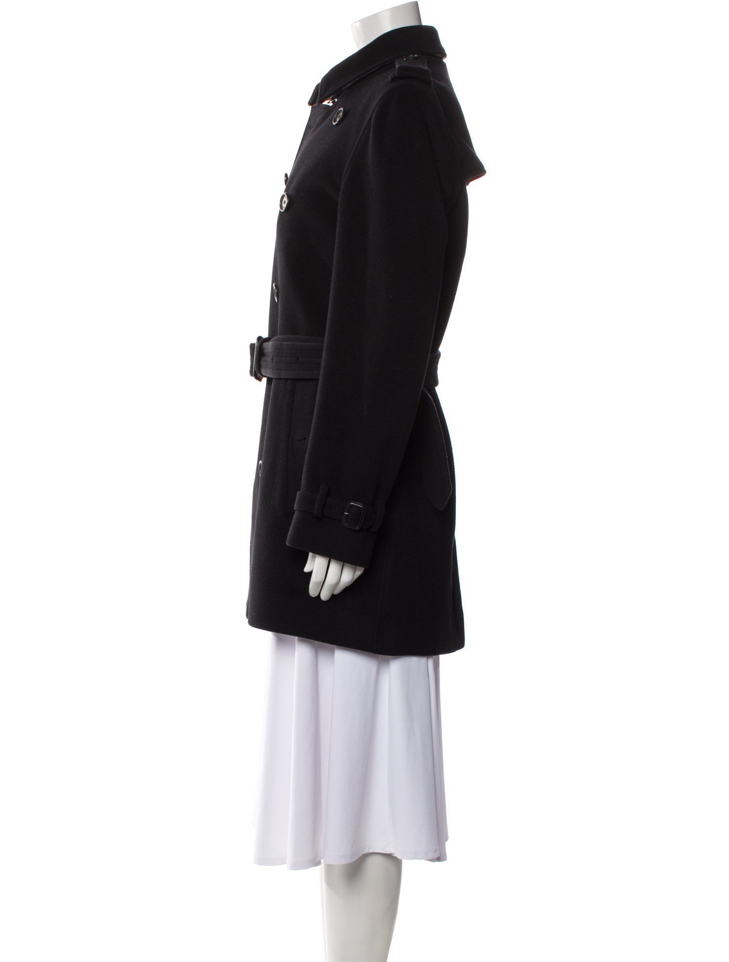 Burberry Virgin Wool Peacoat