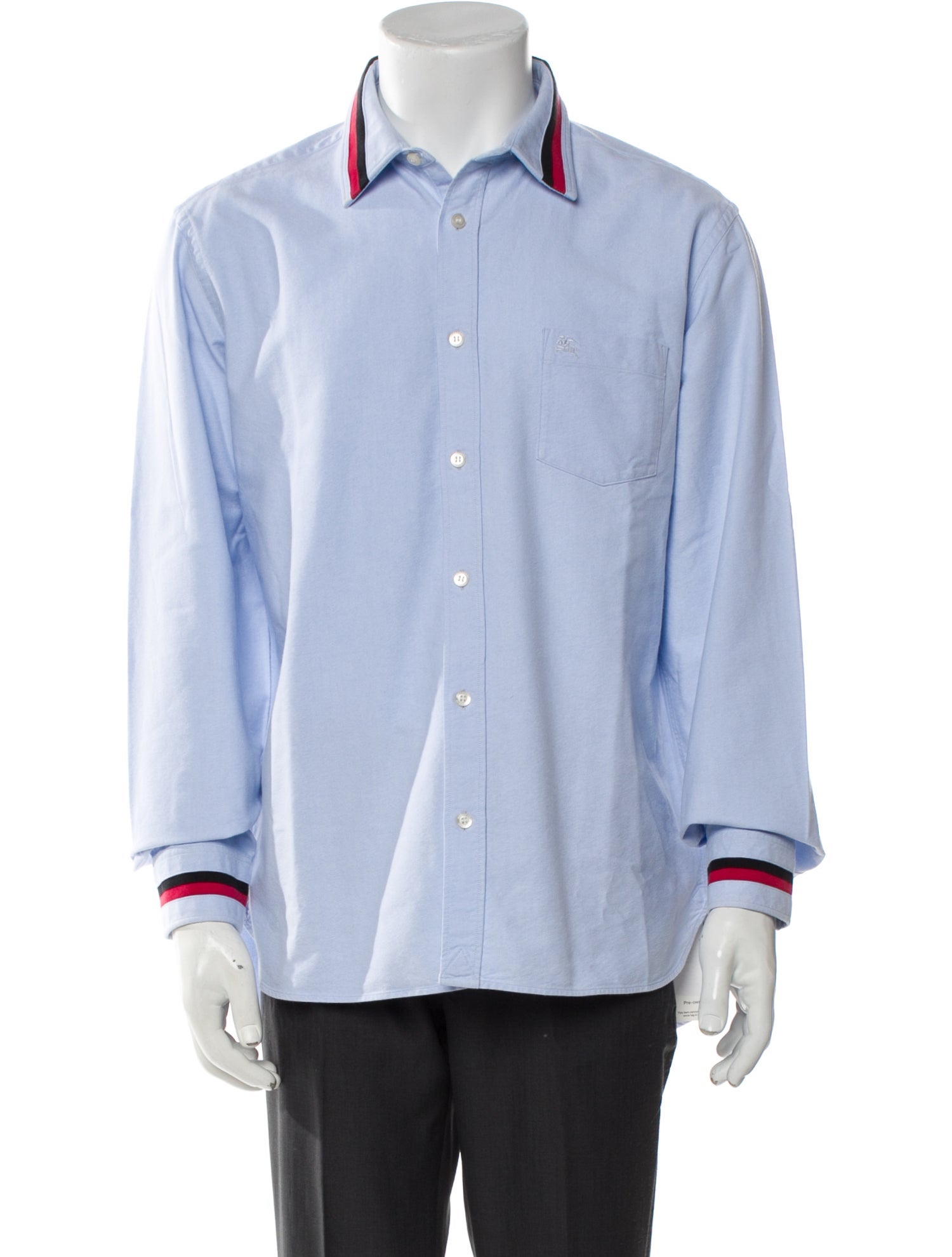 Burberry House Check Pattern Long Sleeve Dress Shirt