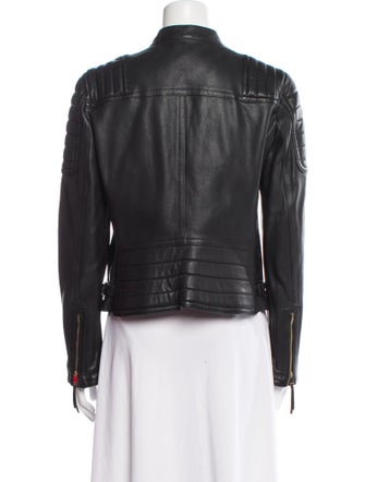 Burberry Leather Biker Jacket