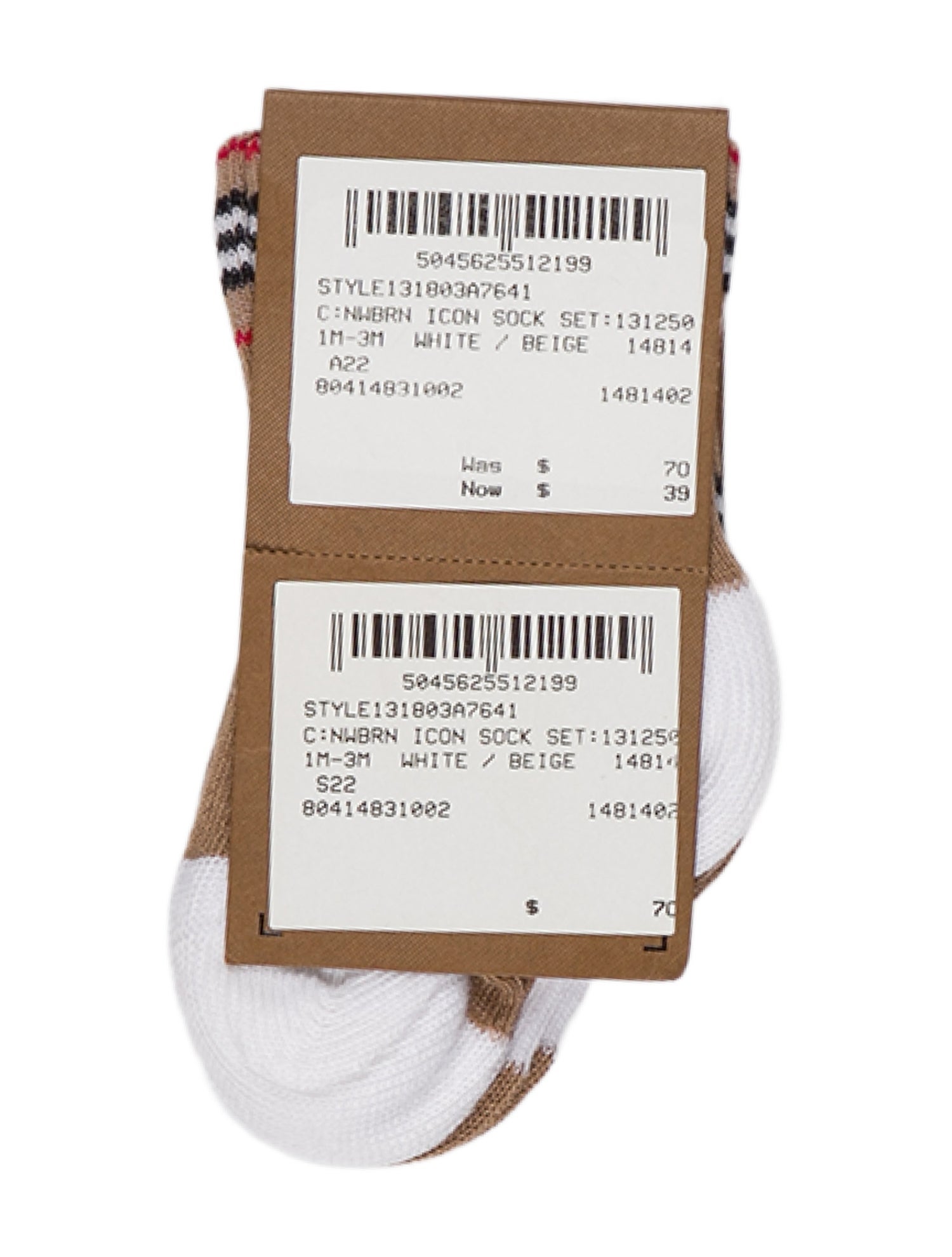 Burberry Knit Socks