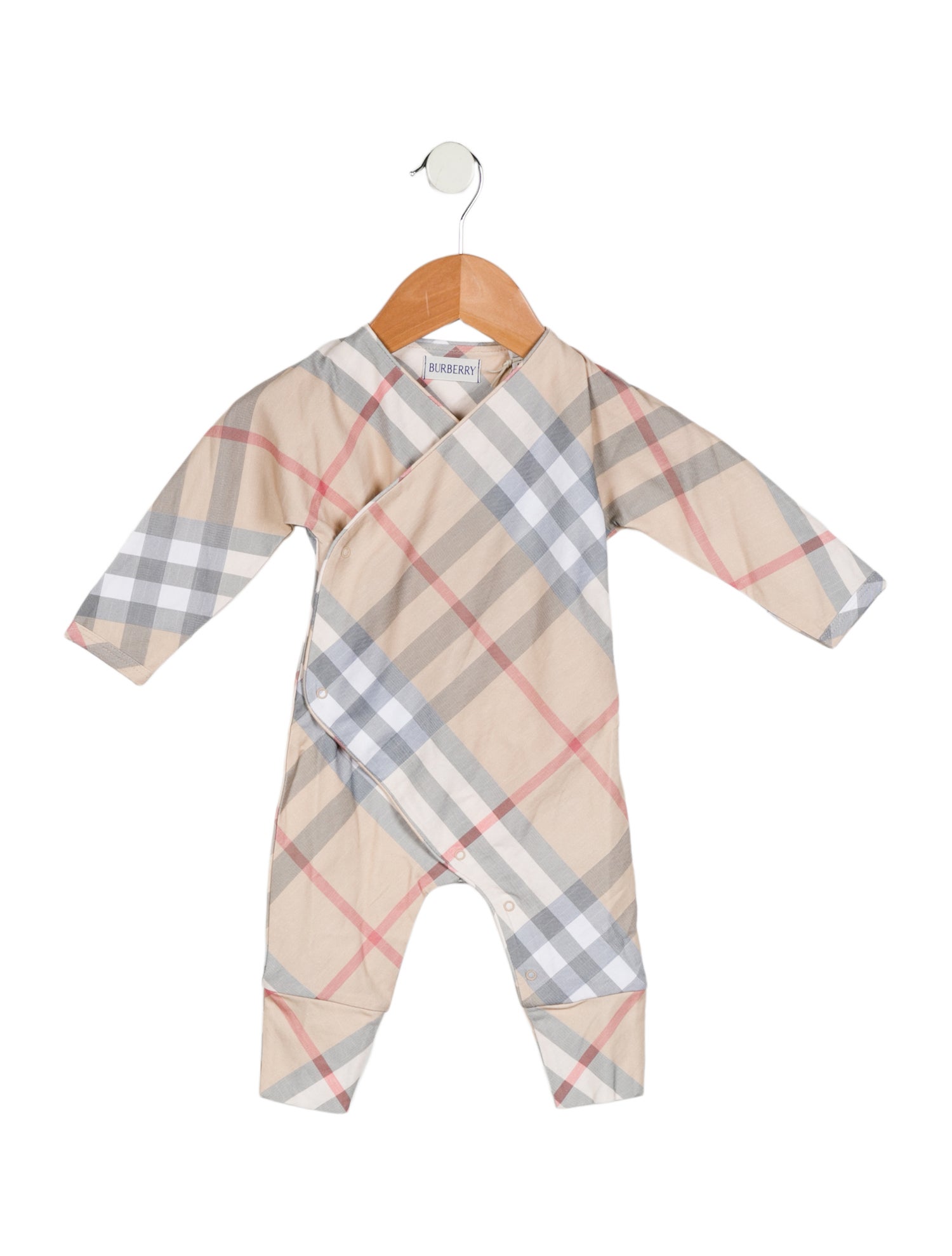 Burberry Woven Check One Piece