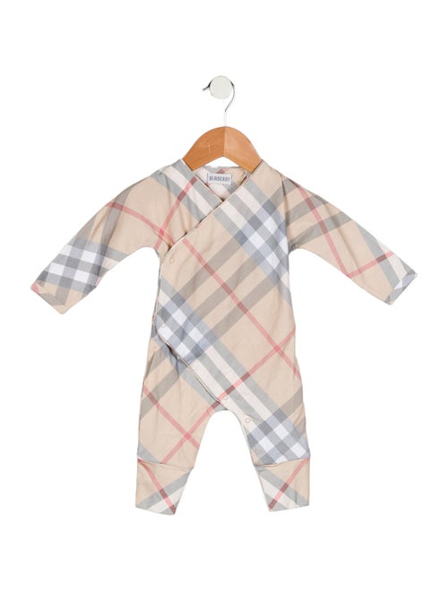 Burberry Woven Check One Piece
