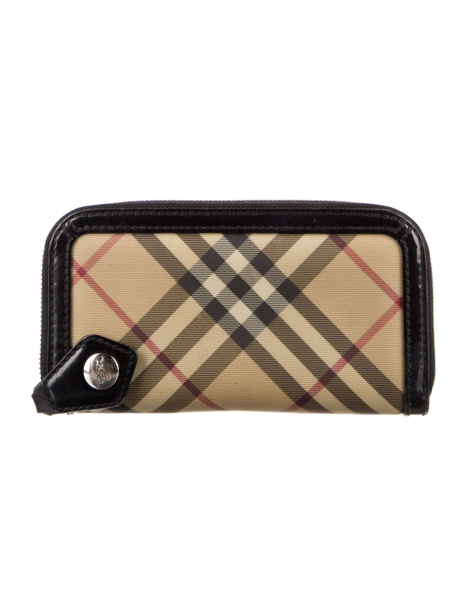 Burberry Nova Check Pattern Continental Wallet