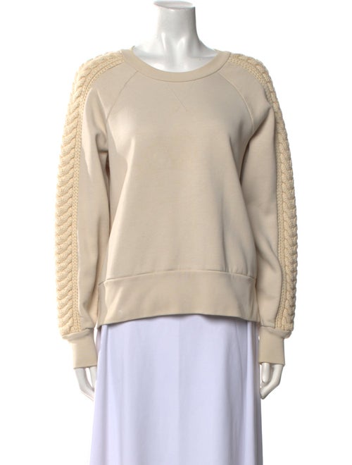 Burberry Crew Neck Long Sleeve Sweatshirt