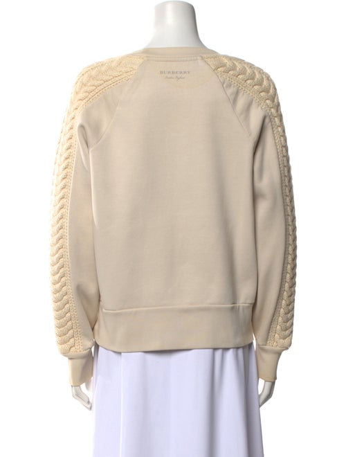 Burberry Crew Neck Long Sleeve Sweatshirt