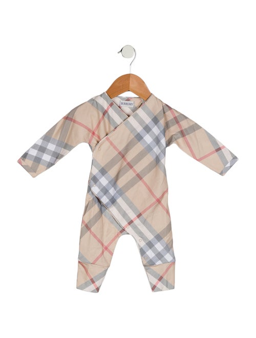 Burberry Woven Check One Piece