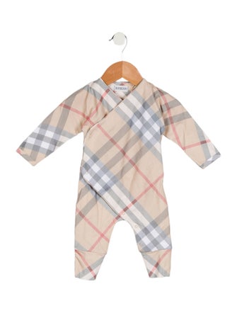 Burberry Woven Check One Piece