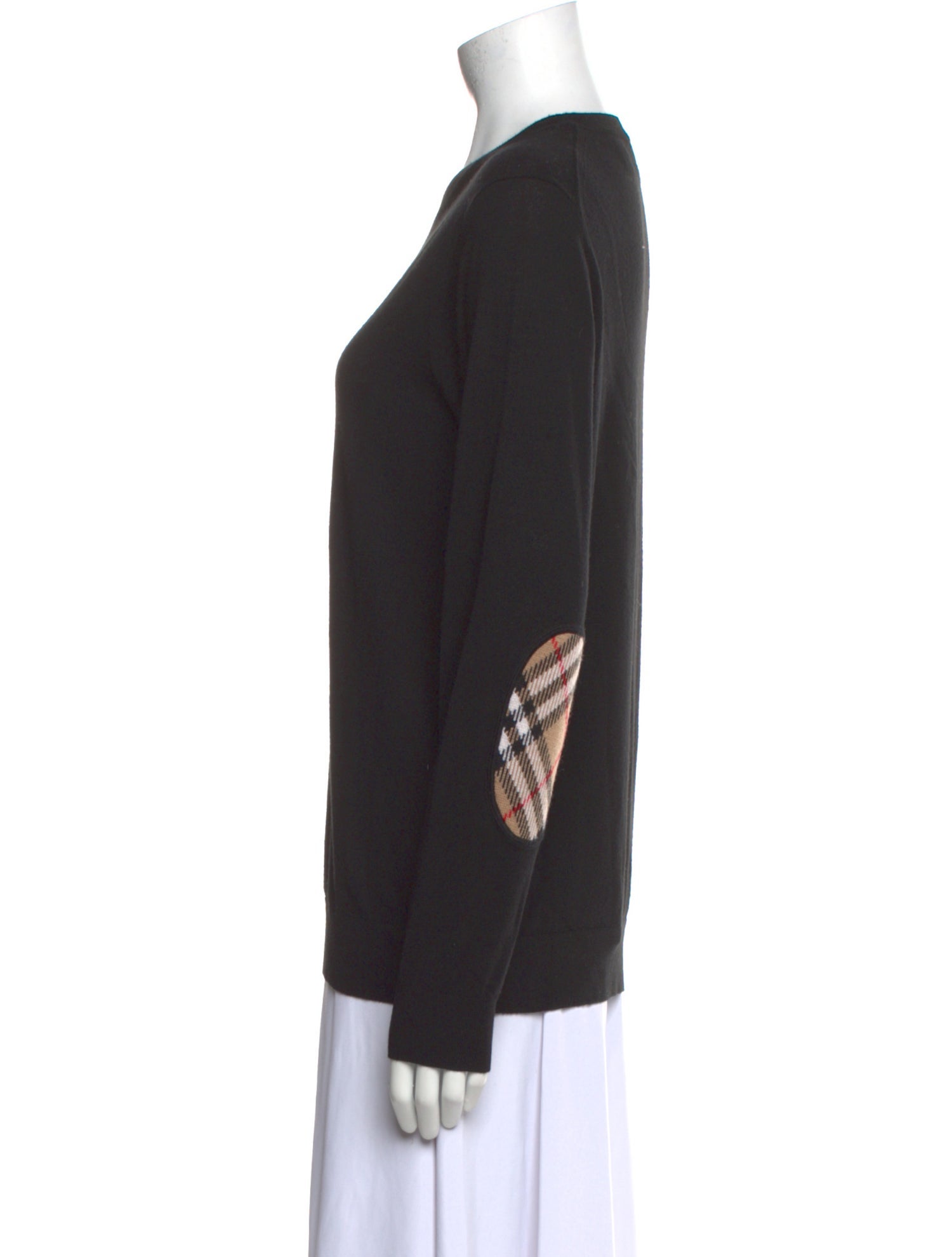 Burberry Wool Scoop Neck Sweater