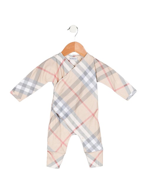 Burberry Woven Check One Piece