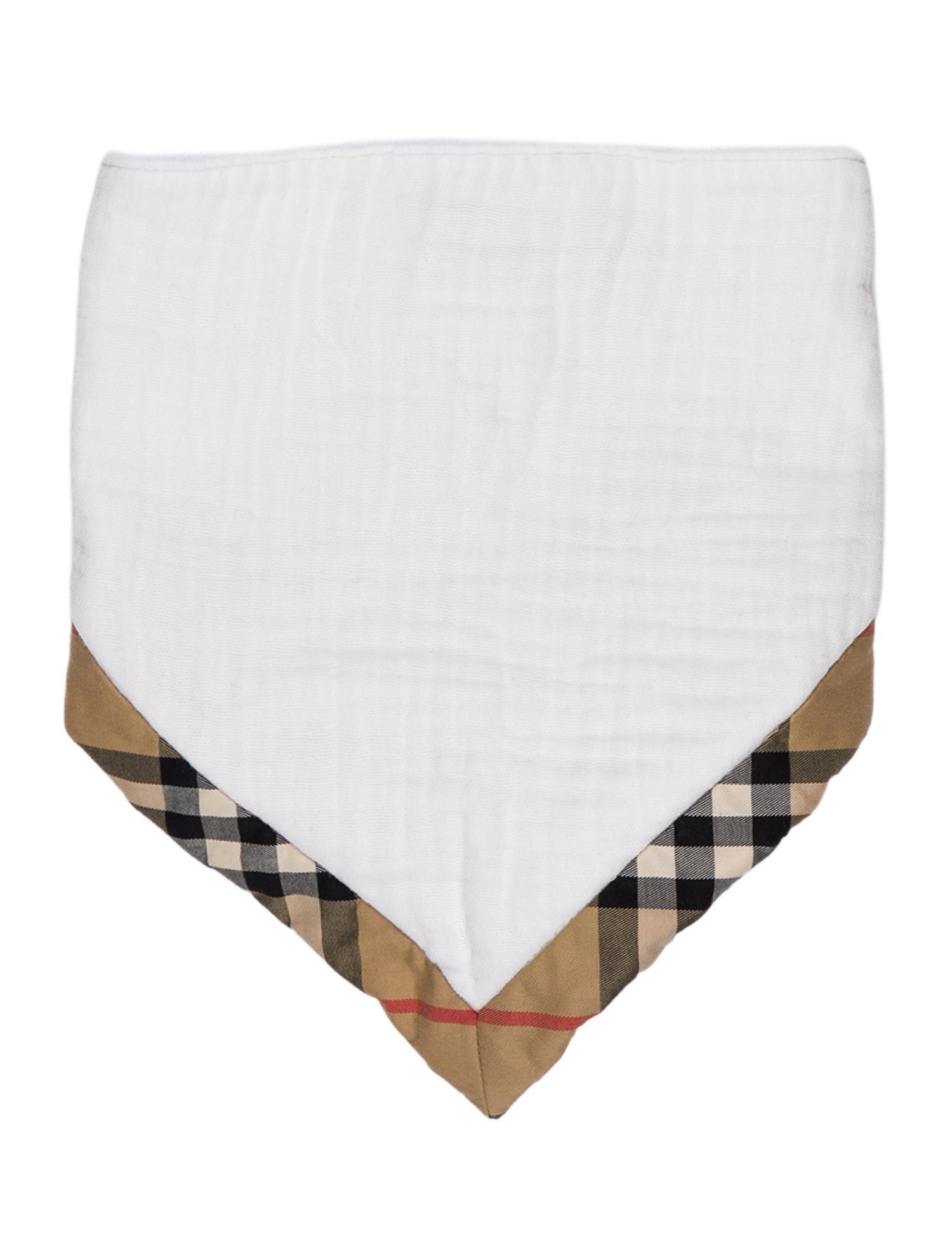 Burberry Woven ChecK Bib