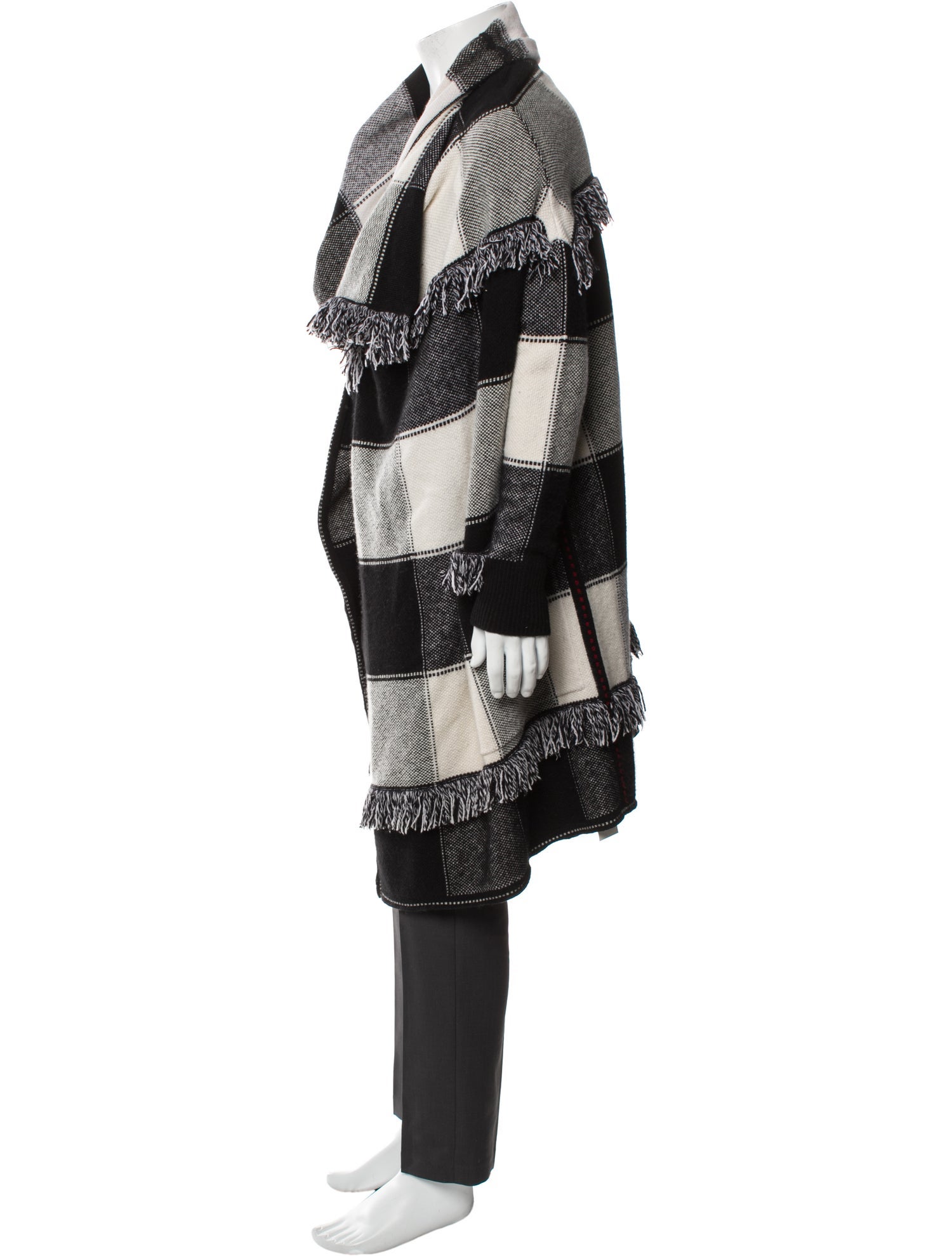 Burberry Wool Printed Parka