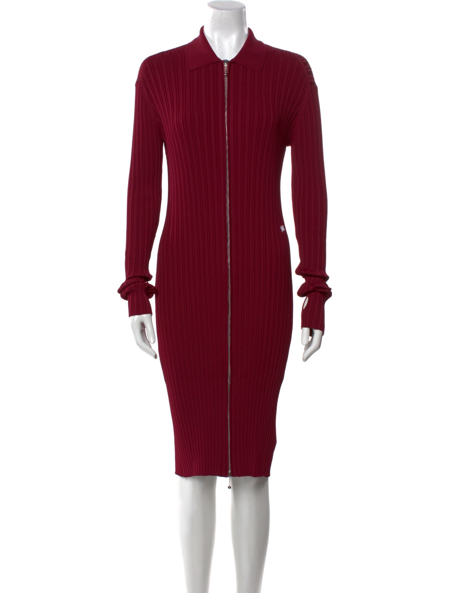 Burberry Mock Neck Knee-Length Dress w/ Tags