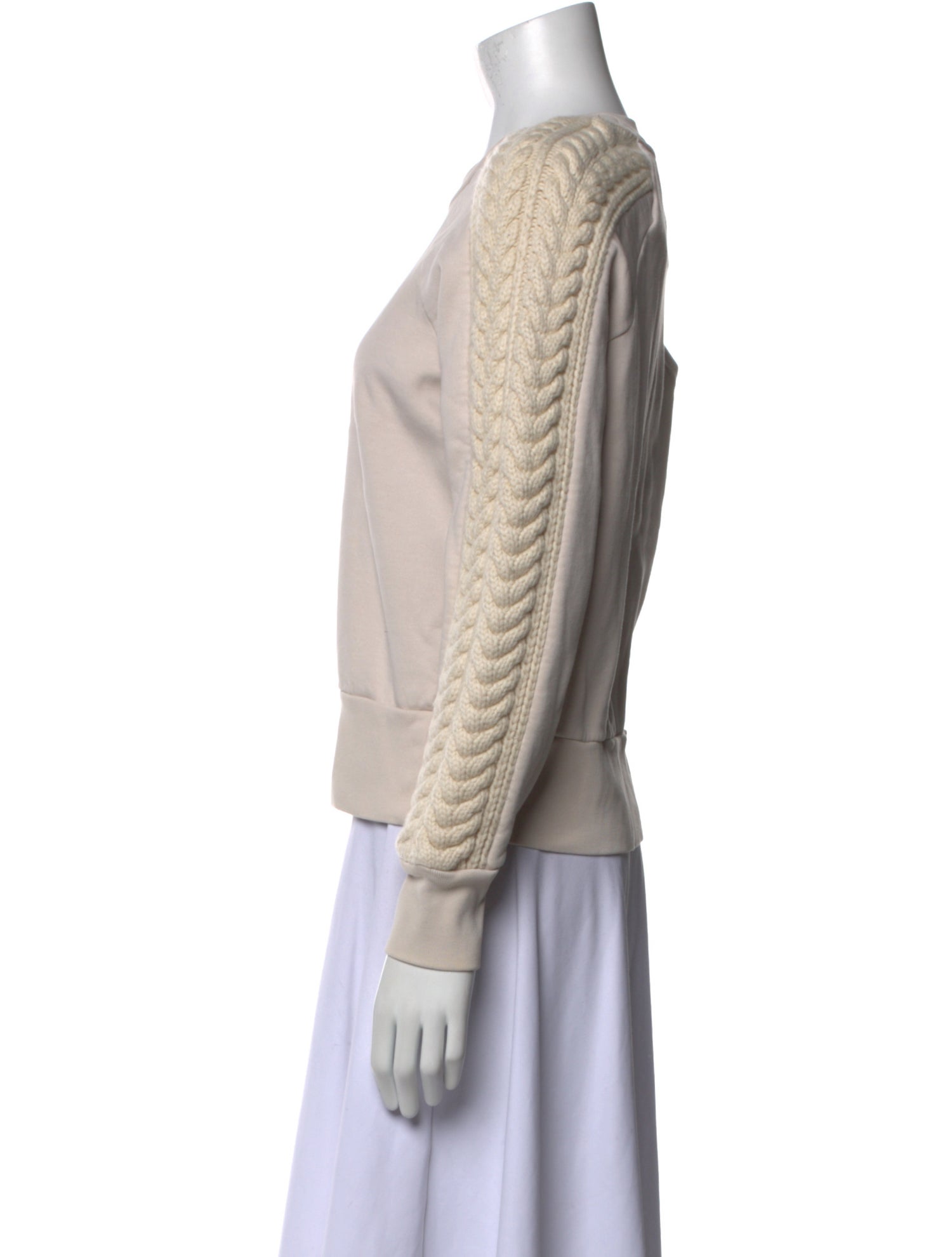 Burberry Crew Neck Long Sleeve Sweatshirt