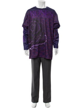 Burberry Printed Crew Neck T-Shirt