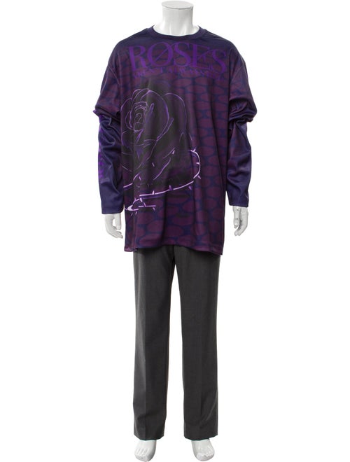 Burberry Printed Crew Neck T-Shirt