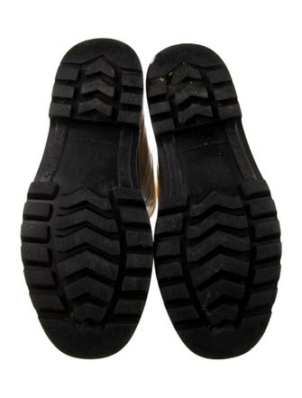 Burberry Nova Check Pattern Rubber Rain Boots