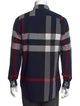 Burberry Exploded Check Pattern Long Sleeve Shirt
