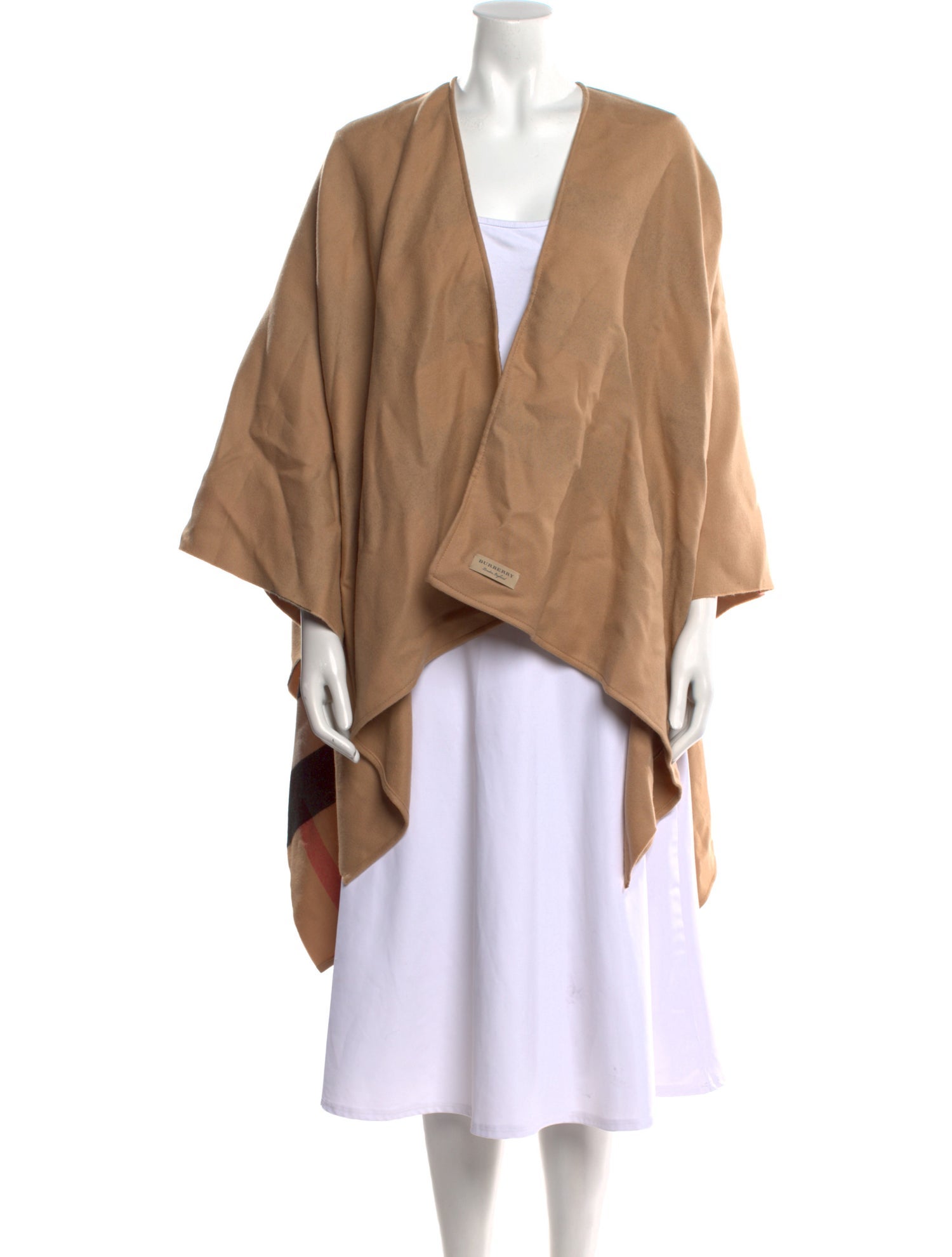 Burberry Wool Open Front Sweater