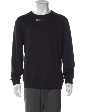 Burberry Crew Neck Long Sleeve Sweatshirt