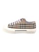 Burberry House Check Pattern Canvas Sneakers