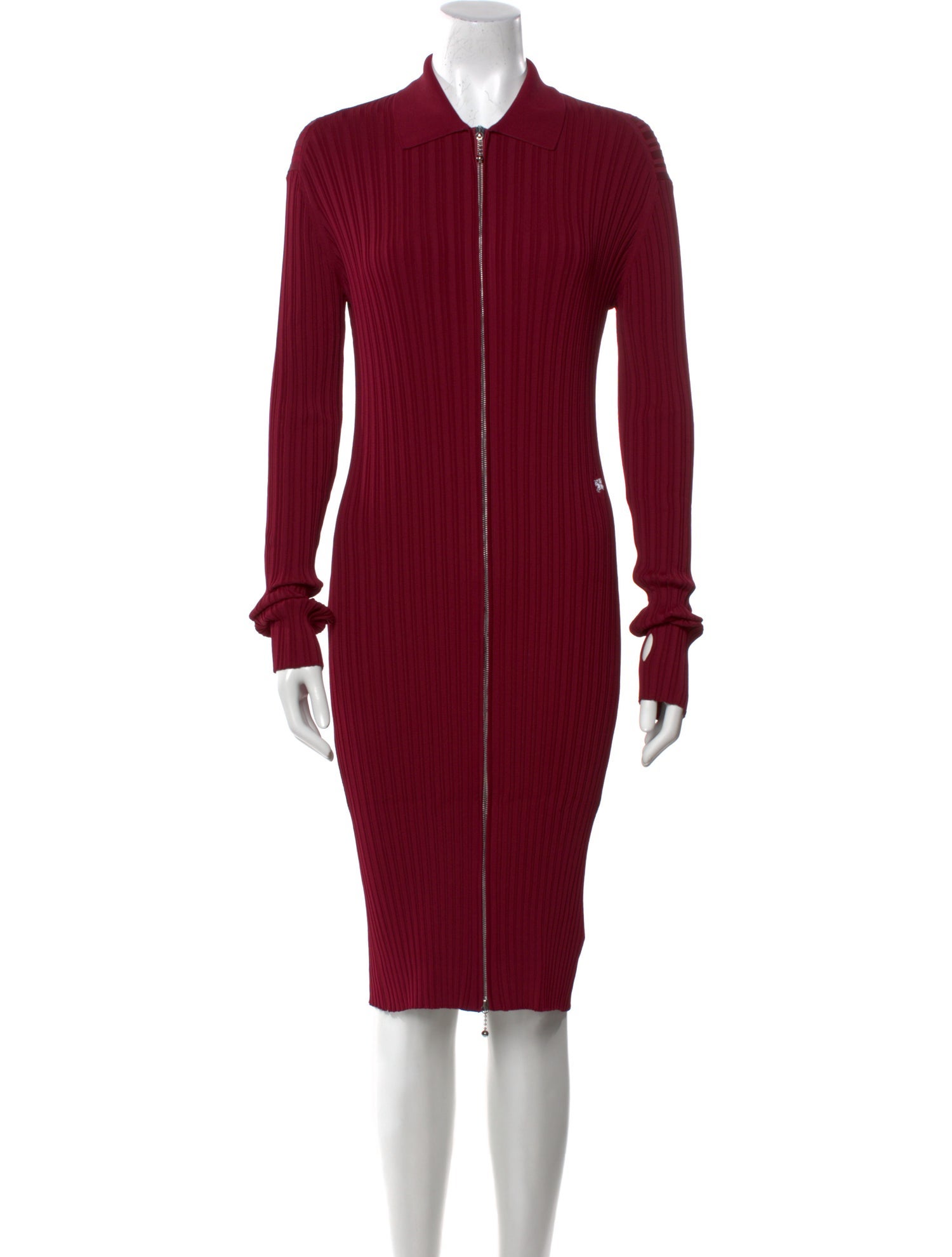 Burberry Mock Neck Knee-Length Dress w/ Tags