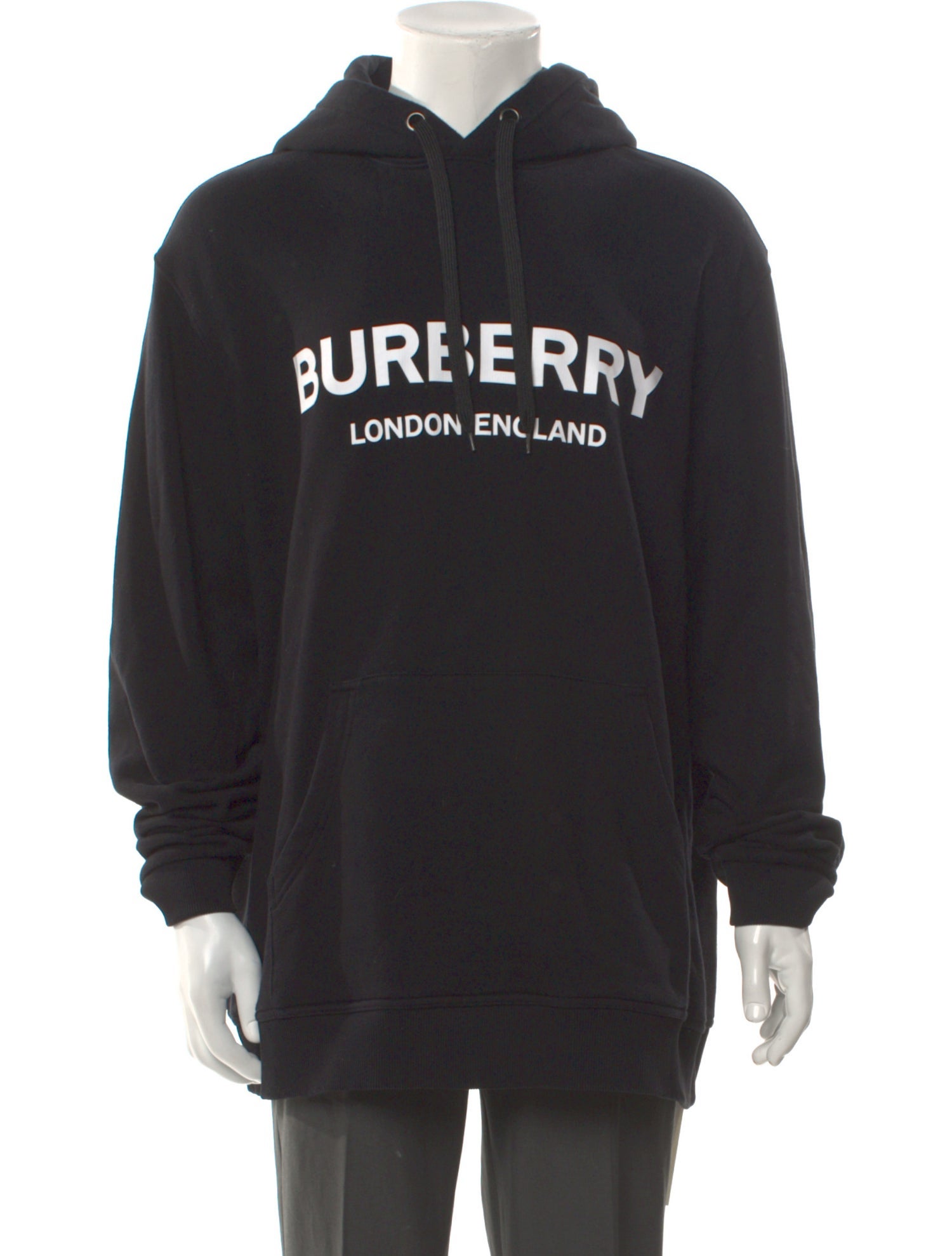 Burberry Signature Logo Graphic Print Hoodie