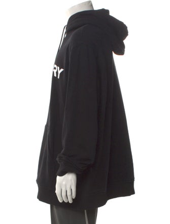 Burberry Signature Logo Graphic Print Hoodie