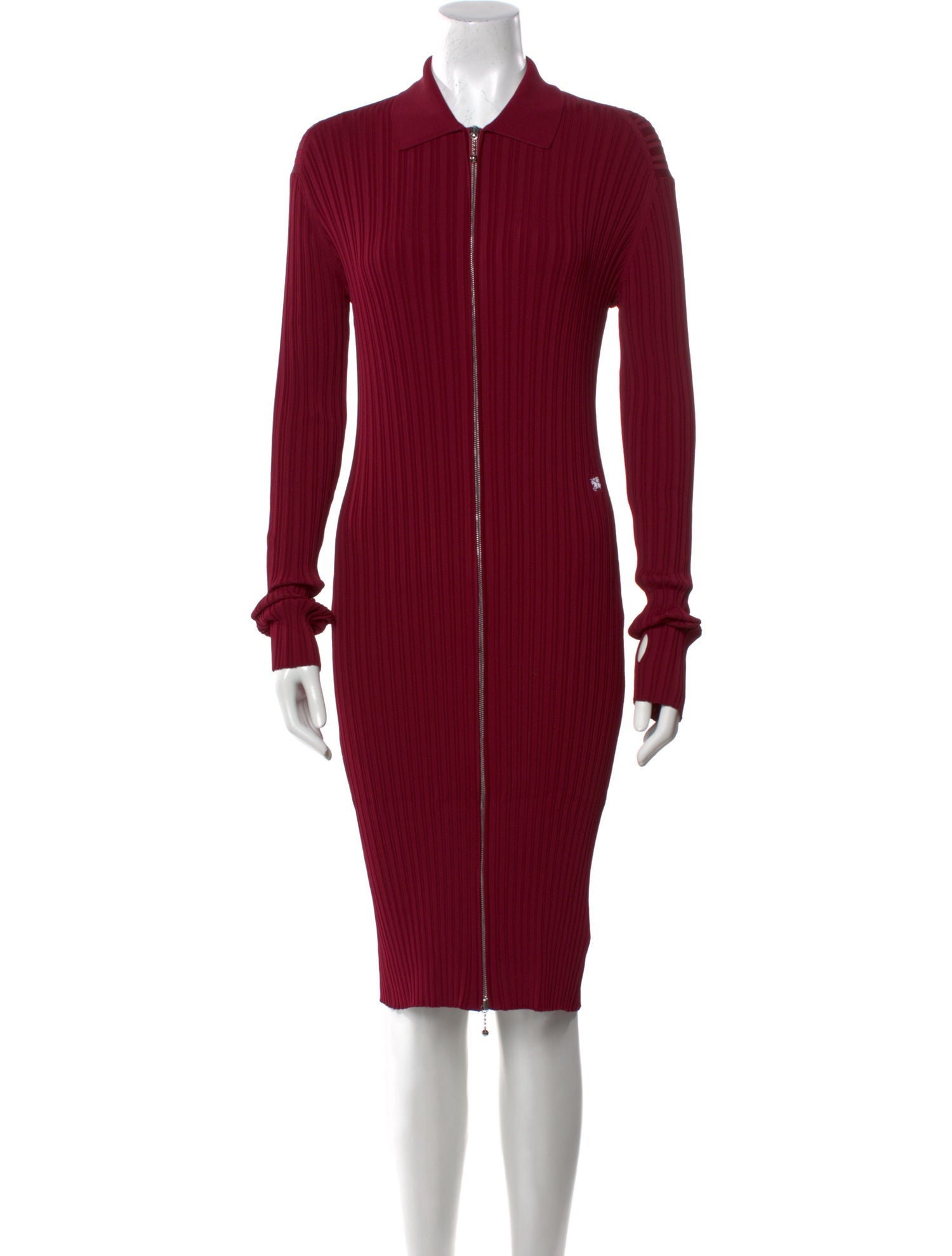 Burberry Mock Neck Knee-Length Dress w/ Tags