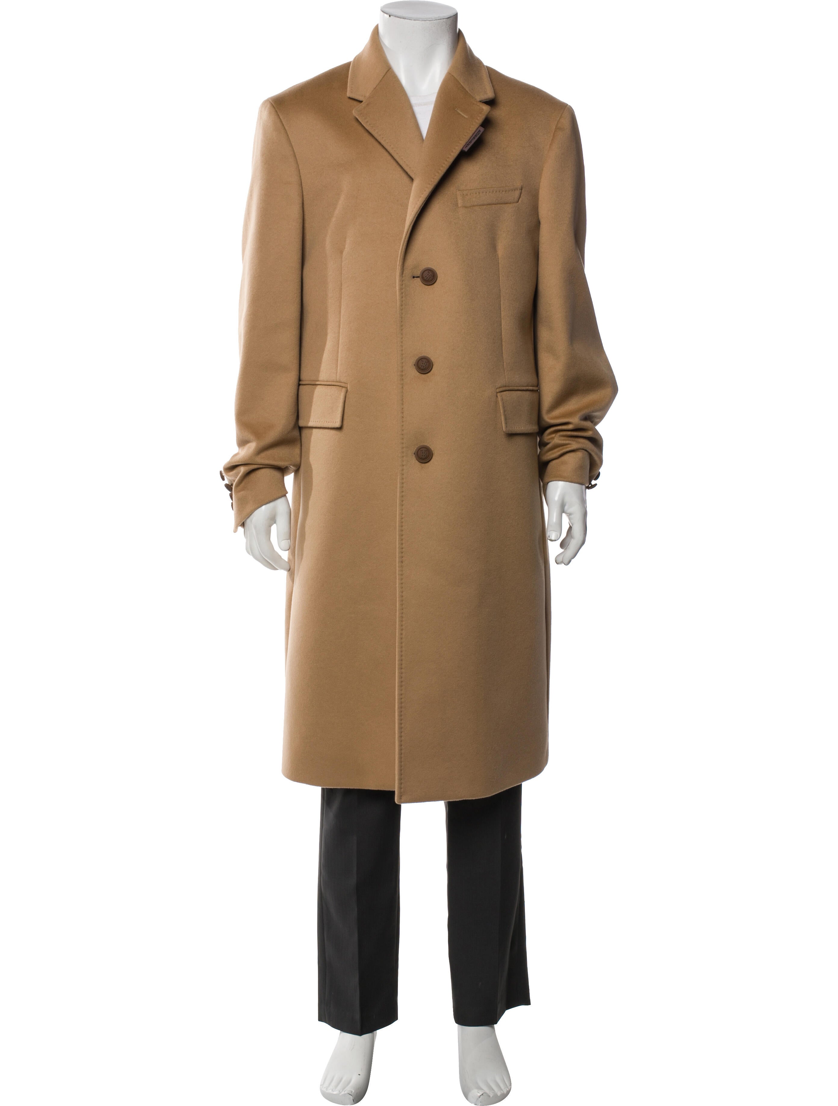 Burberry Virgin Wool Overcoat