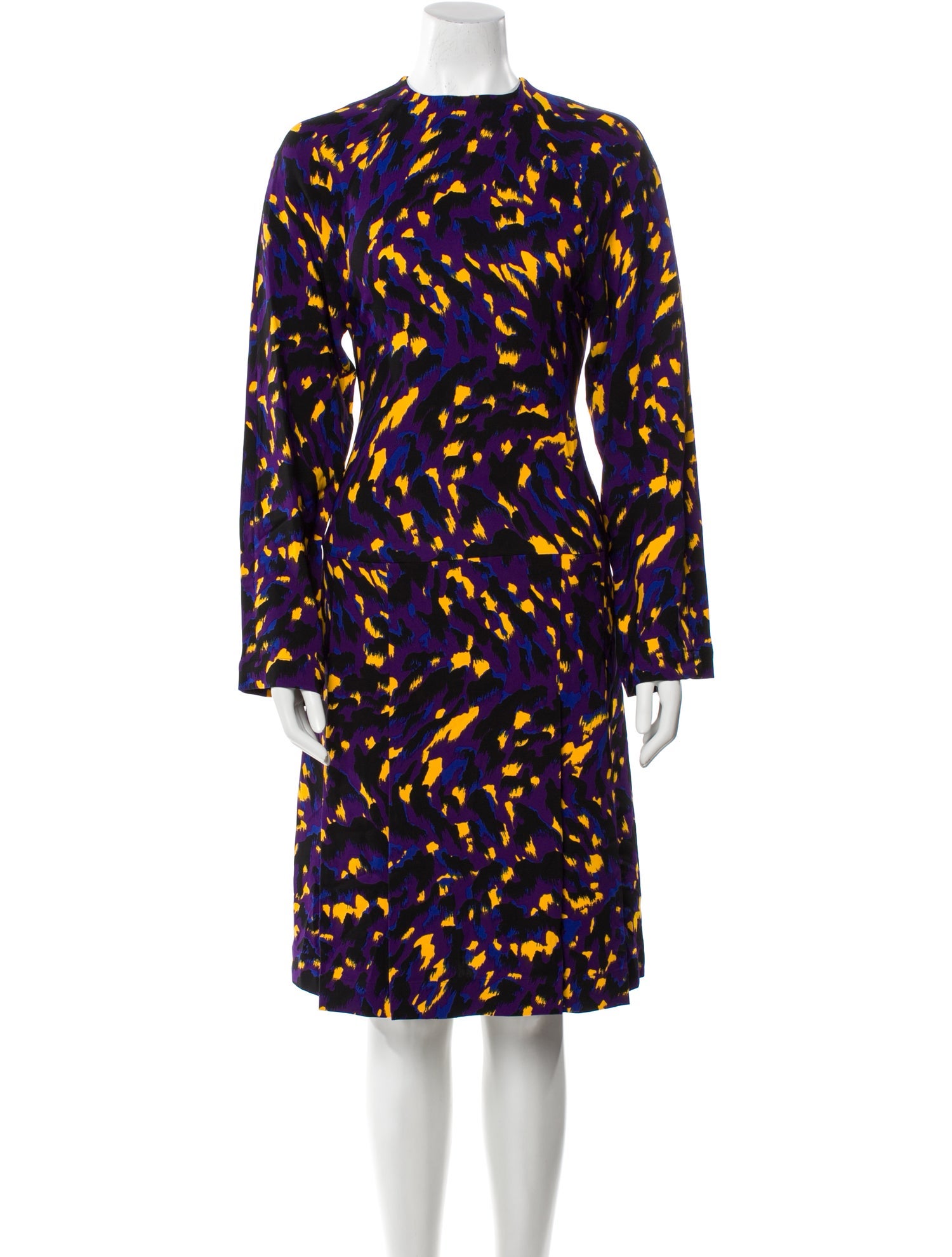 Burberry Animal Print Knee-Length Dress w/ Tags