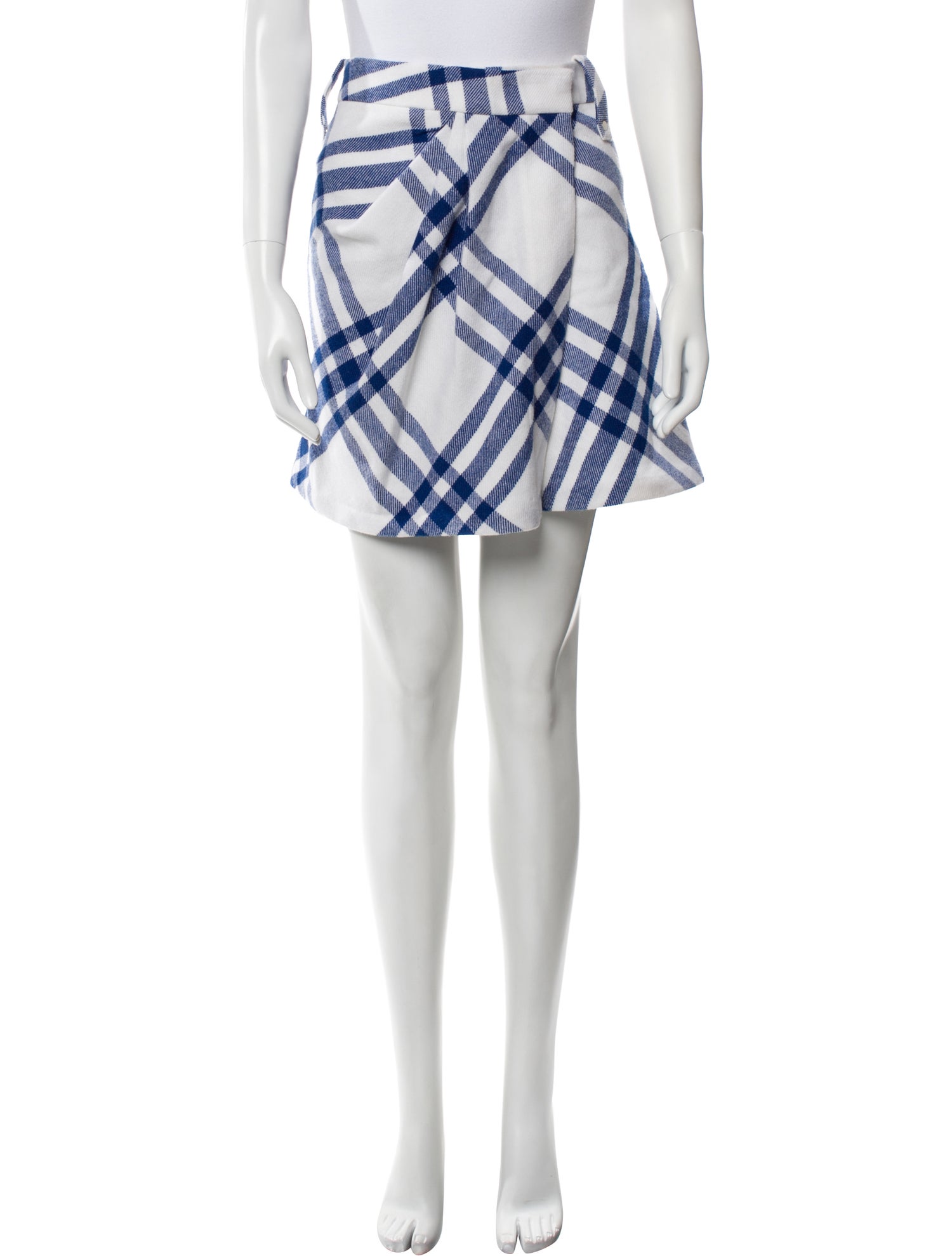 Burberry Wool Mini Skirt w/ Tags