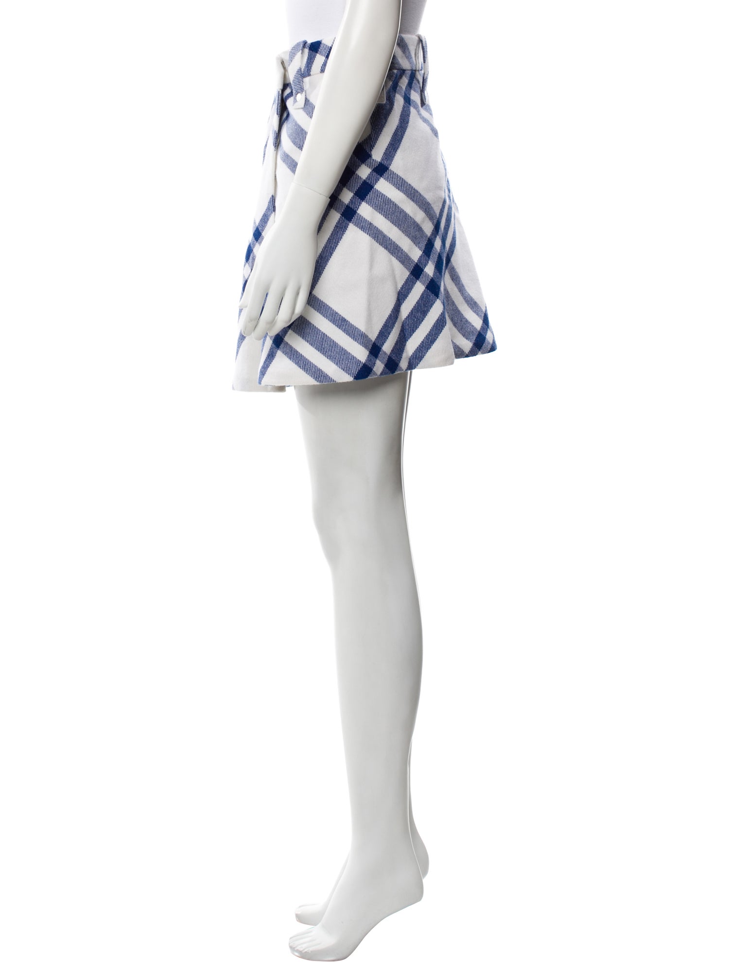 Burberry Wool Mini Skirt w/ Tags