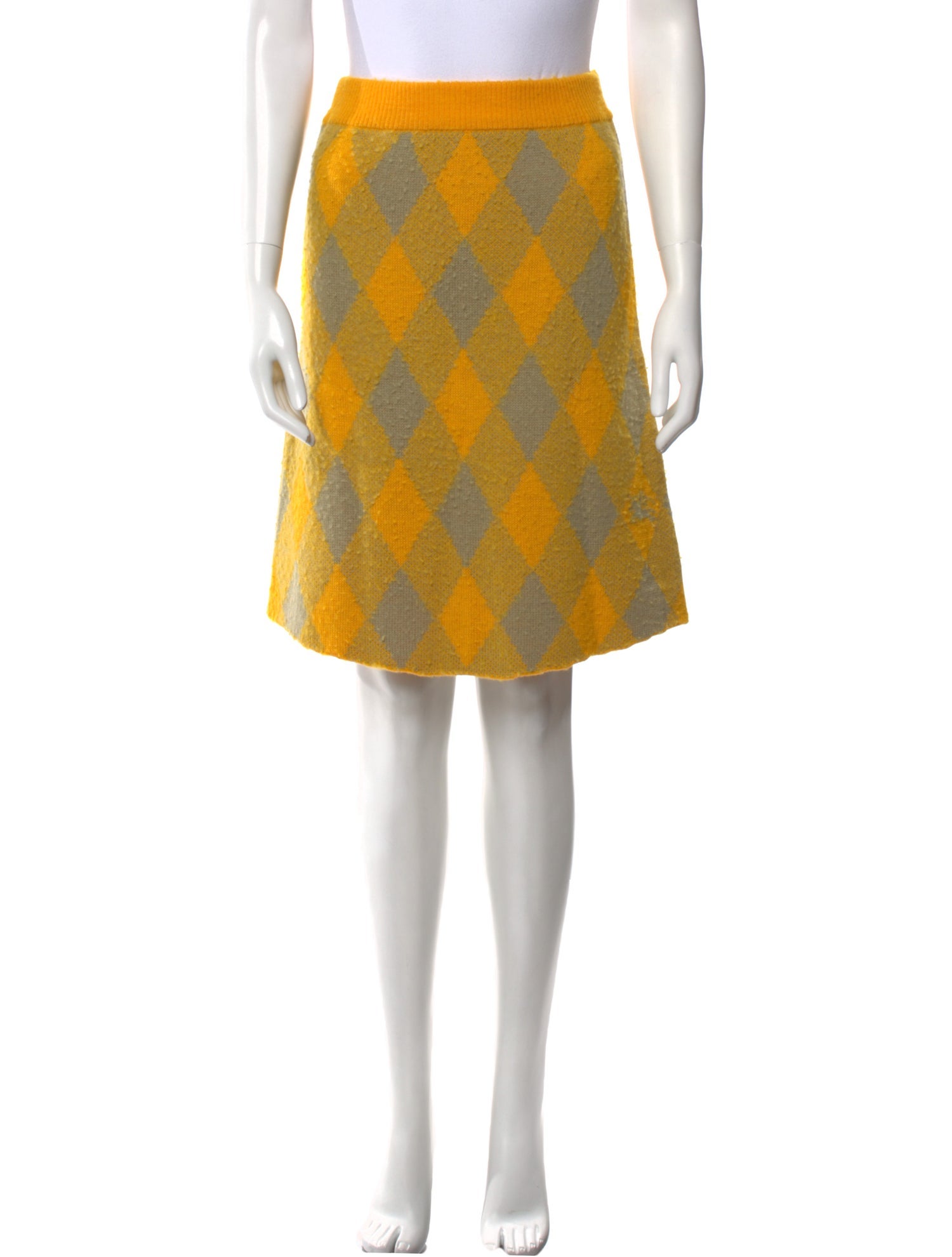 Burberry Wool Knee-Length Skirt w/ Tags