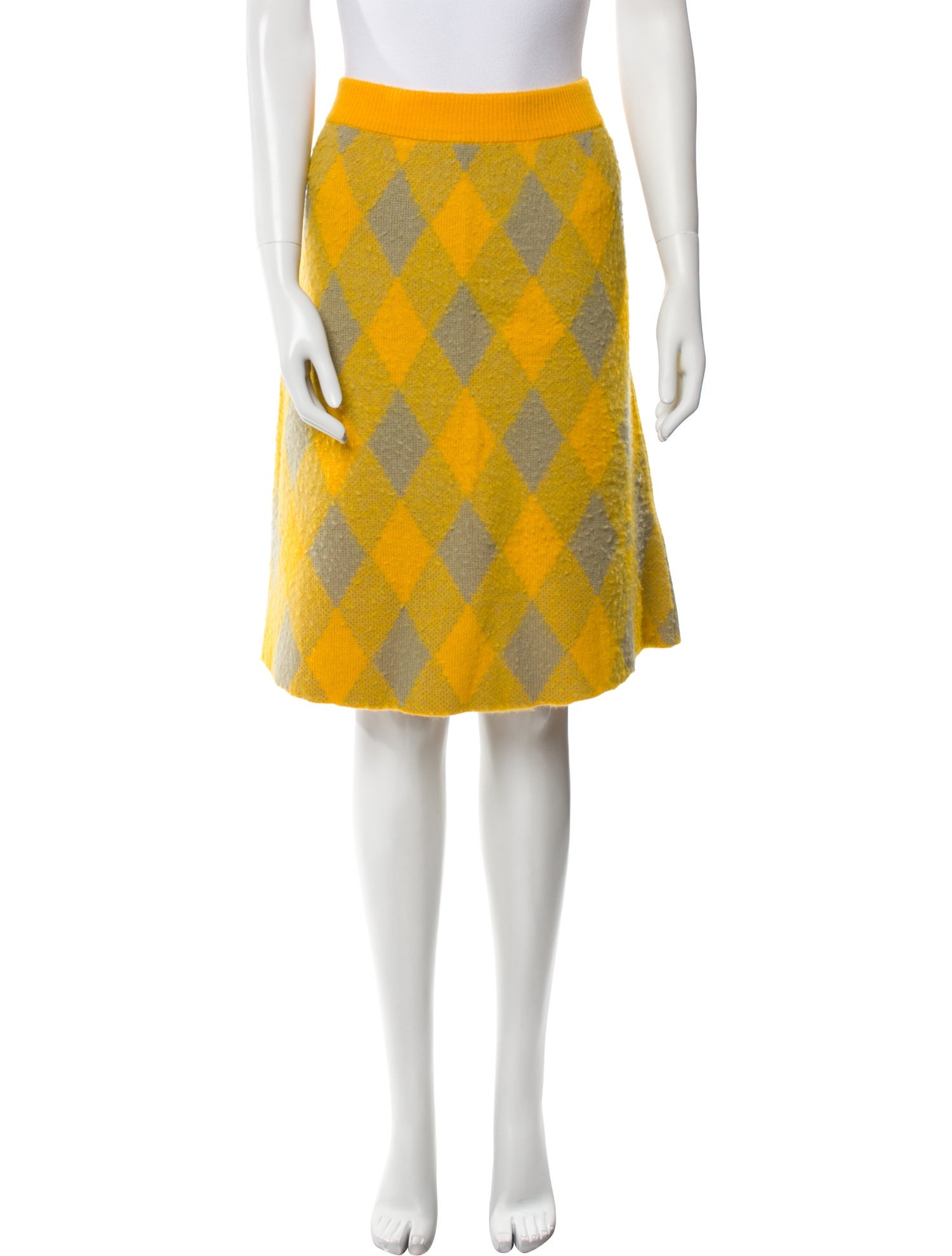 Burberry Wool Knee-Length Skirt w/ Tags