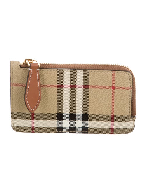 Burberry Nova Check Pattern Wallet