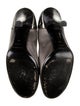 Burberry Satin Crystal Embellishments Pumps