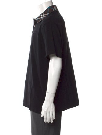 Burberry Crew Neck Short Sleeve Polo Shirt
