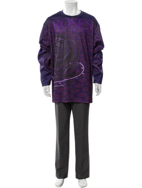 Burberry Graphic Print Crew Neck T-Shirt