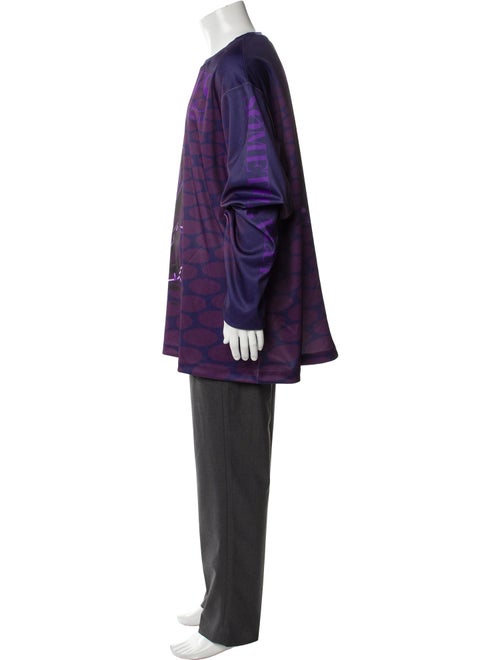 Burberry Graphic Print Crew Neck T-Shirt