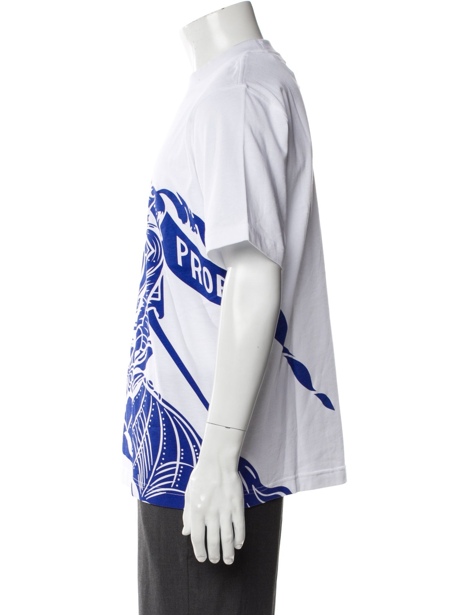 Burberry Graphic Print Crew Neck T-Shirt