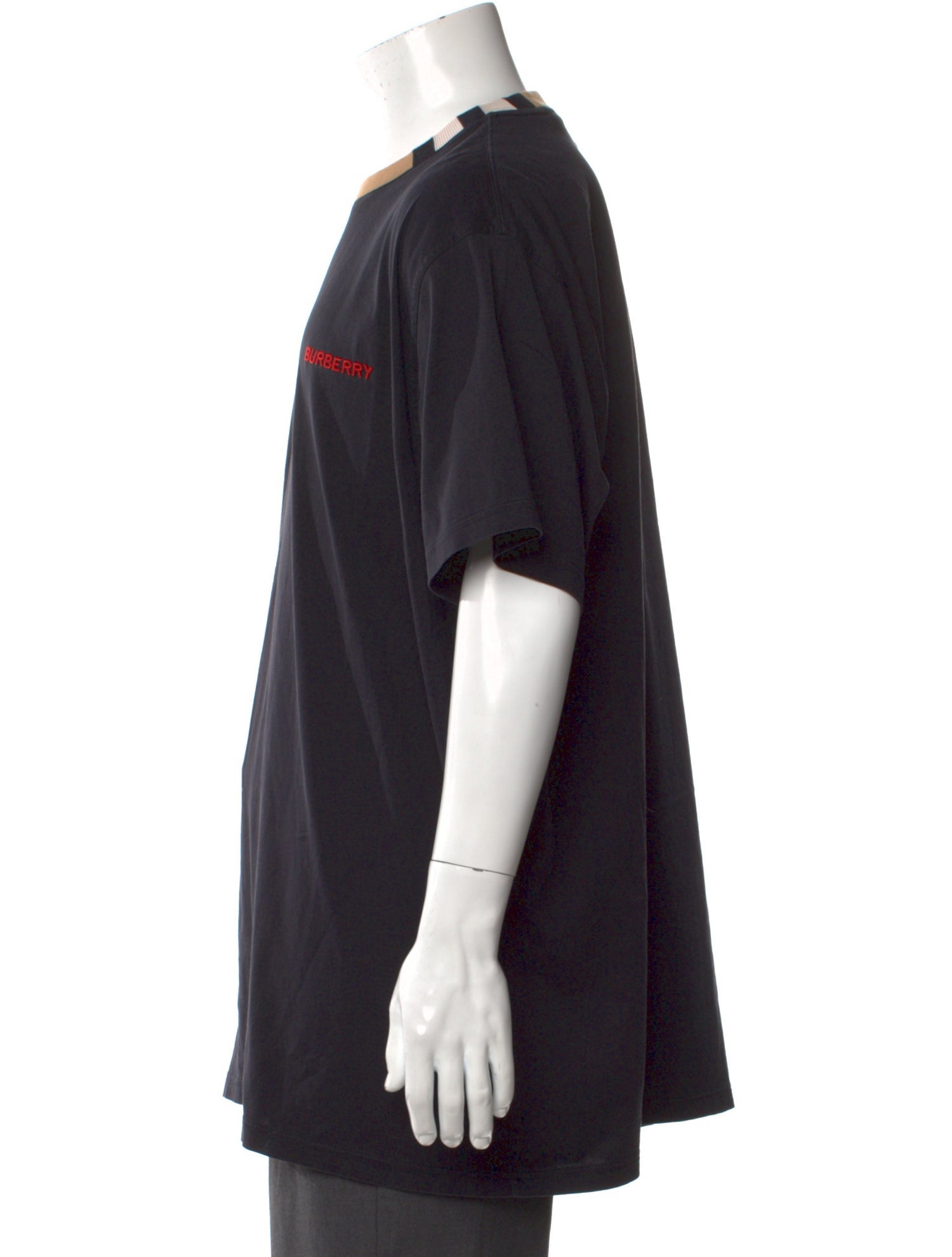 Burberry Graphic Print Crew Neck T-Shirt