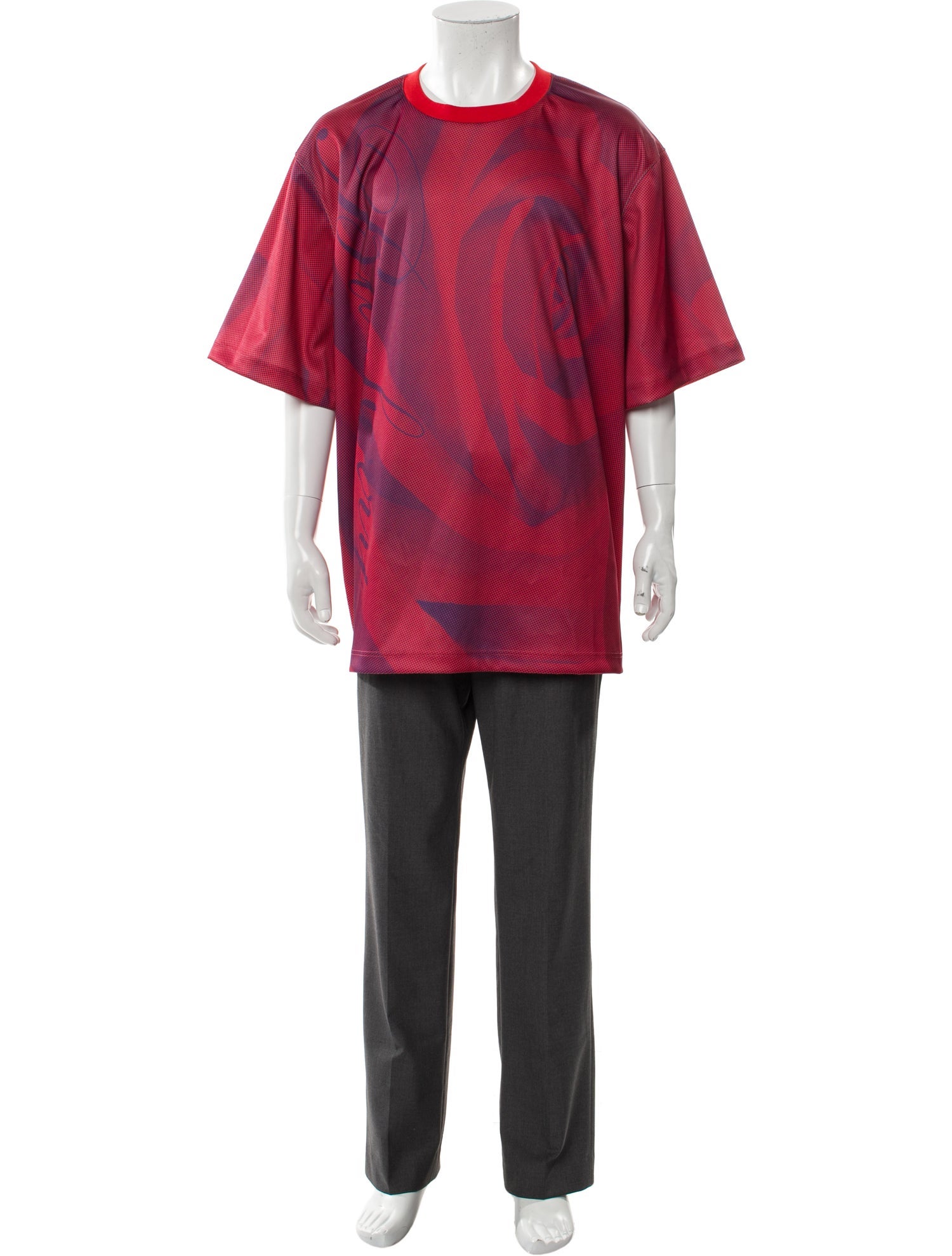 Burberry Printed Crew Neck T-Shirt