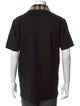 Burberry House Check Pattern Crew Neck Polo Shirt